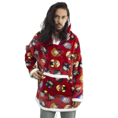 COBERTOR C/MANGAS HOODIE ADULTO HARRY POTTER - ZONA CRIATIVA - comprar online