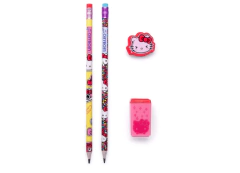 KIT HELLO KITTY 2 LAPIS/APONTADOR/BORRACHA - LEOELEO - comprar online