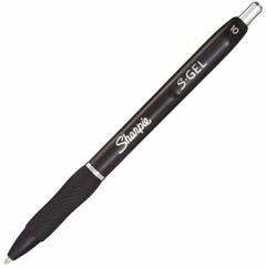CANETA SHARPIE S.GEL RT 1.0 PRETO
