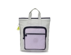 MOCHILA KIPLING SIA ESTAMPADO GREY LILAC BL