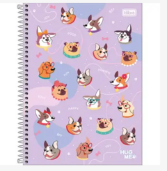 CADERNO ESP C/D UNIV 1 MATÉRIA HUG ME 80 FOLHAS- TILIBRA - comprar online