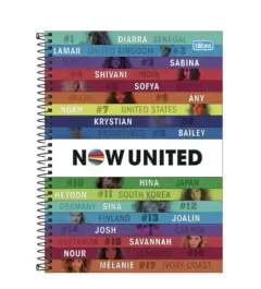 CADERNO UNIVERSITÁRIO 1M - NOW UNITED - TILIBRA - comprar online
