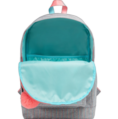 MOCHILA DE COSTA ACADEMIE DOTS CINZA - TILIBRA na internet