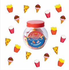 BORRACHA MINI FOODS POTE/20 na internet