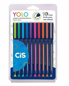 YOLO CANETA CIS ESF 0,7MM ESTOJO C/10