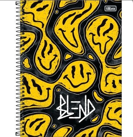 CADERNO ESPIRAL CAPA DURA UNIVERSITÁRIO 1 MATÉRIA HYPE 80 FOLHAS - TILIBRA - CAPAS DIVERSAS