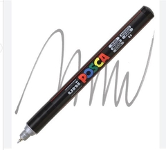 CANETA POSCA - PC- 1MR - UNIBALL - COR: PRATA