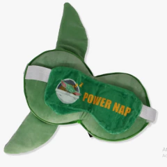 SLEEPY MASK 2 EM 1 BABY YODA - ZONA CRIATIVA - MAGIC PLACE PAPELARIA