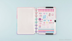 CADERNO INTELIGENTE GOOD VIBES BY INDY - GRANDE - MAGIC PLACE PAPELARIA
