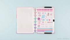 CADERNO INTELIGENTE GOOD VIBES BY INDY - GRANDE - MAGIC PLACE PAPELARIA