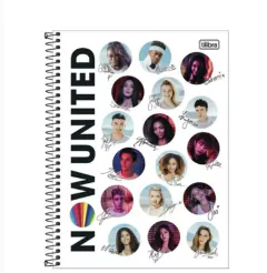 CADERNO UNIVERSITÁRIO 1M - NOW UNITED - TILIBRA na internet