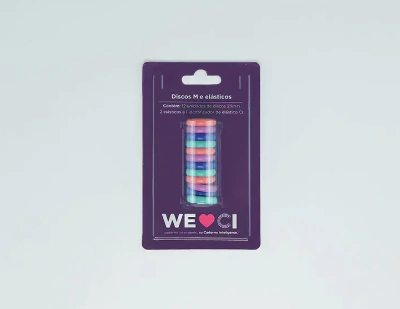 DISCOS + ELASTICO MAR TROPICAL - G