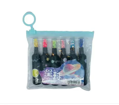 MARCA TEXTO PLANETAS KIT C/6