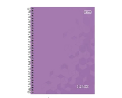 CADERNO CD UNIV LUNIX 10M 160F - TILIBRA - MAGIC PLACE PAPELARIA