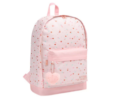 MOCHILA DE COSTAS ACADÉMIE CORAÇÕES METALIZADOS- TILIBRA