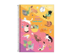 CADERNO ESP C/D UNIV 1 MATÉRIA HUG ME 80 FOLHAS- TILIBRA - MAGIC PLACE PAPELARIA