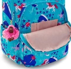 MOCHILA KIPLING SEOUL SPACE UNICORNS - MAGIC PLACE PAPELARIA