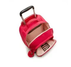 MOCHILA DE RODINHAS KIPLING NEW ZEA TRUE PINK - MAGIC PLACE PAPELARIA