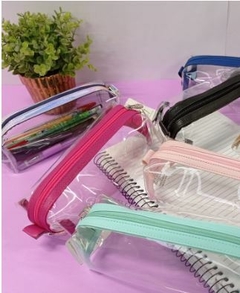 ESTOJO BAU CRISTAL - TRANSPARENTE - FIZZ - CORES DIVERSAS -