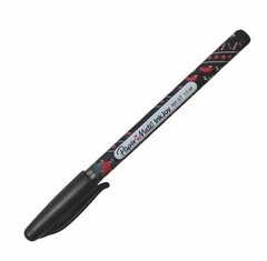 CANETA PAPERMATE KM 100 CANDY POP COM TAMPA PRETA