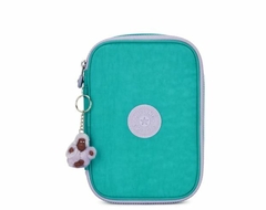 ESTOJO KIPLING 100 PENS VERDE SURFER BLUE C