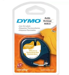 FITA TECIDO P/ROTULADORA DYMO LETRATAG 12MMX2M - comprar online