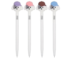 CANETA GEL 0.5MM DOG SORTIDAS - TILIBRA