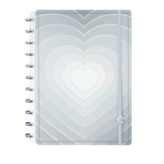 CADERNO GREY LOVE - GRANDE