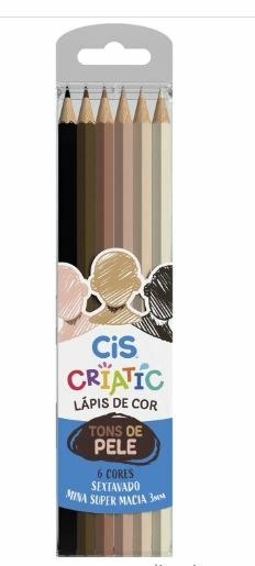 LAPIS DE COR CRIATIC PELE EST C/6