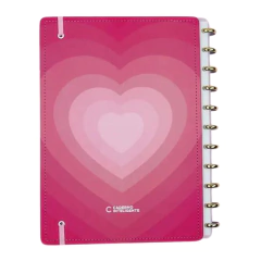 CADERNO INTELIGENTE LOVE GOLDEN LOVE - MEDIO - MAGIC PLACE PAPELARIA