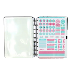 PLANNER GREY GLAM MEDIO - CADERNO INTELIGENTE - comprar online