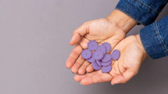 DISCOS M + ELÁSTICO - ROXO DOS PAMPAS - comprar online