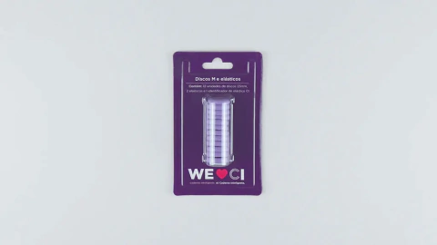 DISCOS M + ELÁSTICO - ROXO DOS PAMPAS