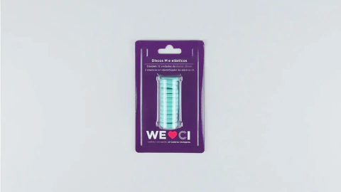 DISCOS M + ELÁSTICO - VERDE PANTANAL