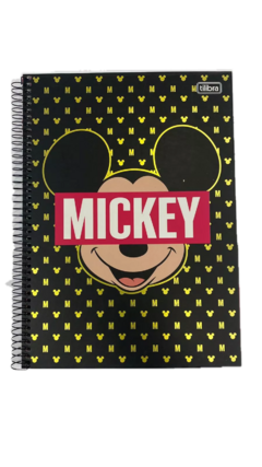 CADERNO ESP C/D UNIV 1 MATÉRIA MICKEY MOUSE 80 FOLHAS - TILIBRA
