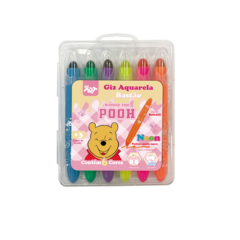GIZ AQUARELAVÉL POOH 6 CORES - DAC