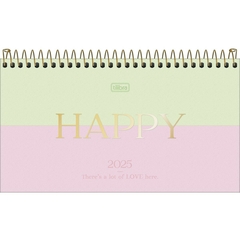 AGENDA ESPIRAL BOLSO HAPPY M2 - TILIBRA