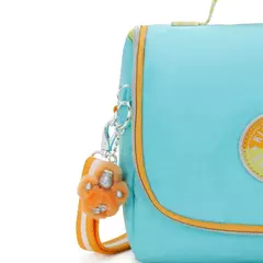 LANCHEIRA KIPLING NEW KICHIROU POPPY AQUA C - MAGIC PLACE PAPELARIA