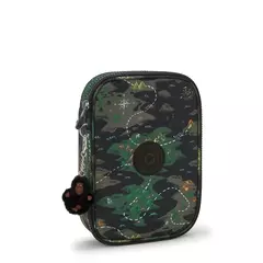 KIPLING ESTOJO GRANDE UNISSEX CAMO TREASURE 100 CANETAS