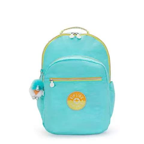 MOCHILA KIPLING SEOUL XL POPPY AQUA C