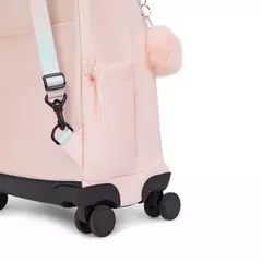 MOCHILA DE RODINHAS KIPLING BLUSH METTALIC - loja online