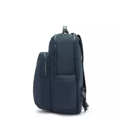 MOCHILA KIPLING SEOUL LAP TRUE BLUE TONAL - MAGIC PLACE PAPELARIA