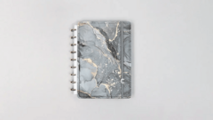CADERNO MARMORE ONYX - MEDIO