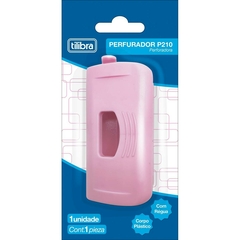 PERFURADOR 2 FUROS ROSA