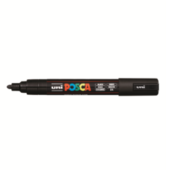 CANETA POSCA 5M - COR: PRETO