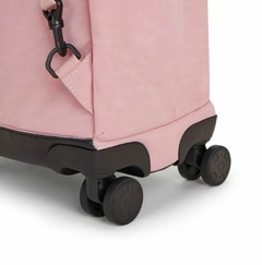 MOCHILA DE RODINHA KIPLING NEW ZEA BRIDAL ROSA - loja online