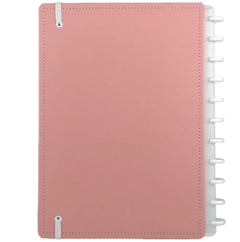 CADERNO ROSE PASTEL GRANDE - CADERNO INTELIGENTE - comprar online