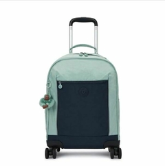 MALA KIPLING MESE DE RODINHAS SEA GREEN