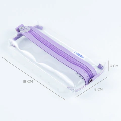 ESTOJO CRYSTAL 2.0 LILAS - UNICO - MAGIC PLACE PAPELARIA
