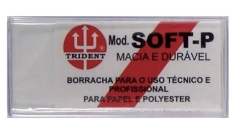 BORRACHA SOFT- P- TRIDENT